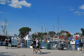 Hafen in Niendorf an der Ostsee