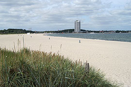 Strand auf dem Priwall in Lübeck-Travemünde