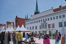 Kindereisbahn in Lübeck