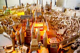 Stadtmodell Lübeck im Museum Holstentor © die Lübecker Museen