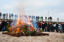 Tannenbaumverbrennen - Timmendorfer Strand