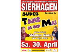 Plakat Tanz in den Mai Sierhagen © Stephan Nanz