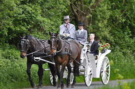 Hochzeitskutsche Victoria Holsteiner Kutschfahrten Eutin