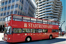 Die Roten Doppeldecker - Stadtrundfahrt Hamburg