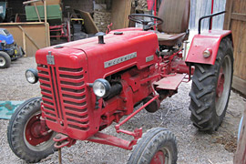 Alter Traktor im Museumshof Lensahn