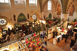 Kunsthandwerkermarkt im Heiligen-Geist-Hospital in Lübeck